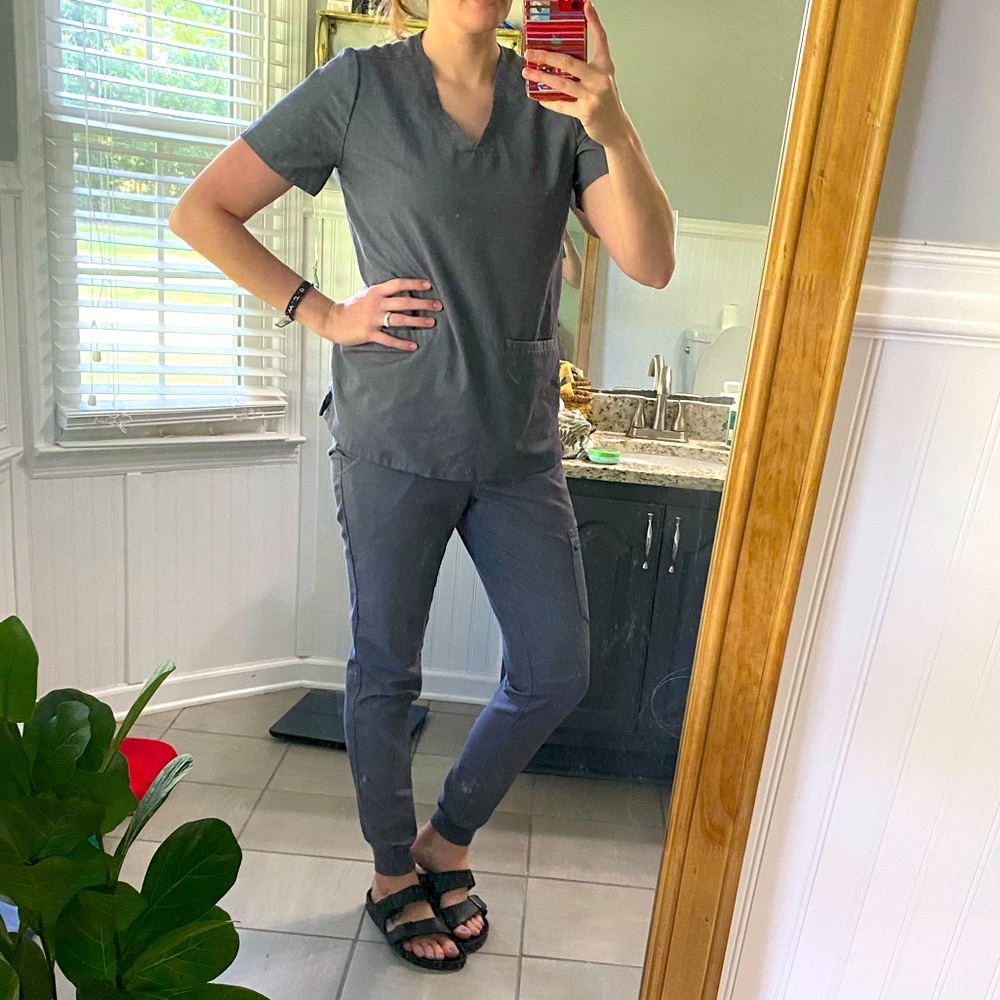 Figs Gray Scrubs